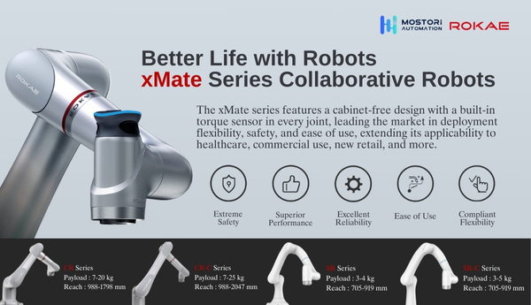 Better Life with Robots : xMate Series Collaborative Robots